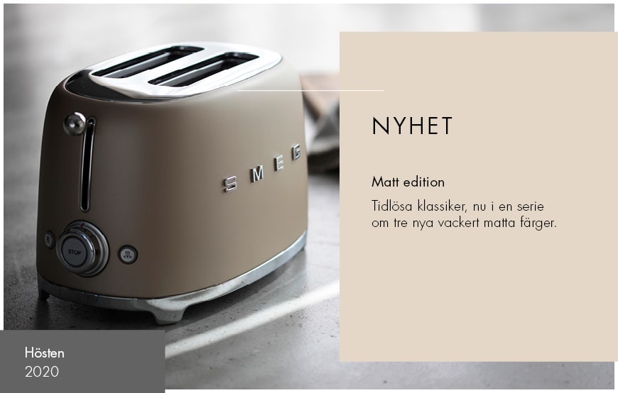 Smeg | Brödrostar | Officiell webbshop smegshop.se Smeg | Brödrostar | Officiell webbshop smegshop.se